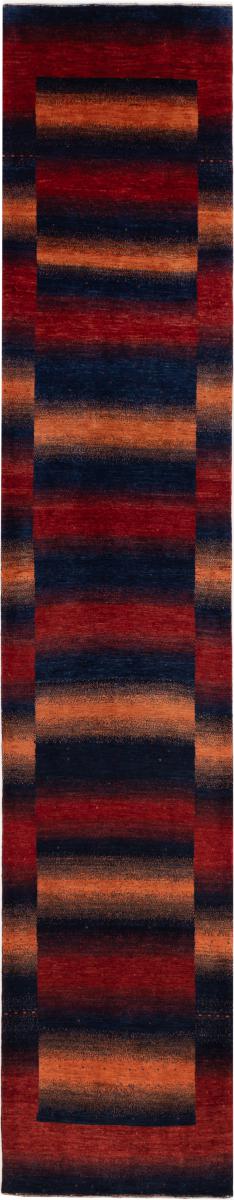 Tappeto persiano Persia Gabbeh Loribaft Atash 451x88 451x88, Tappeto persiano Annodato a mano