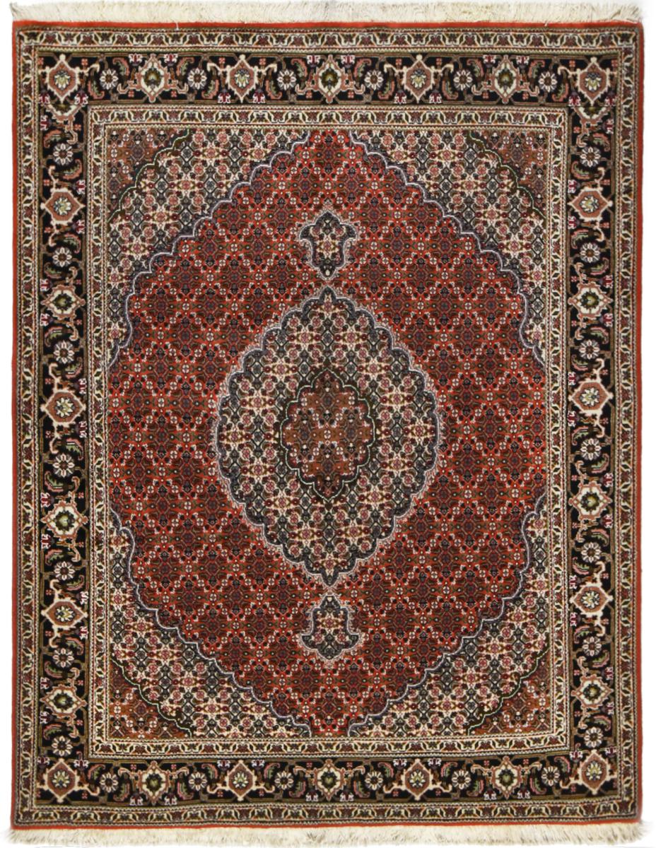 Tapete persa Tabriz 40Raj 197x153 197x153, Tapete persa Atado à mão