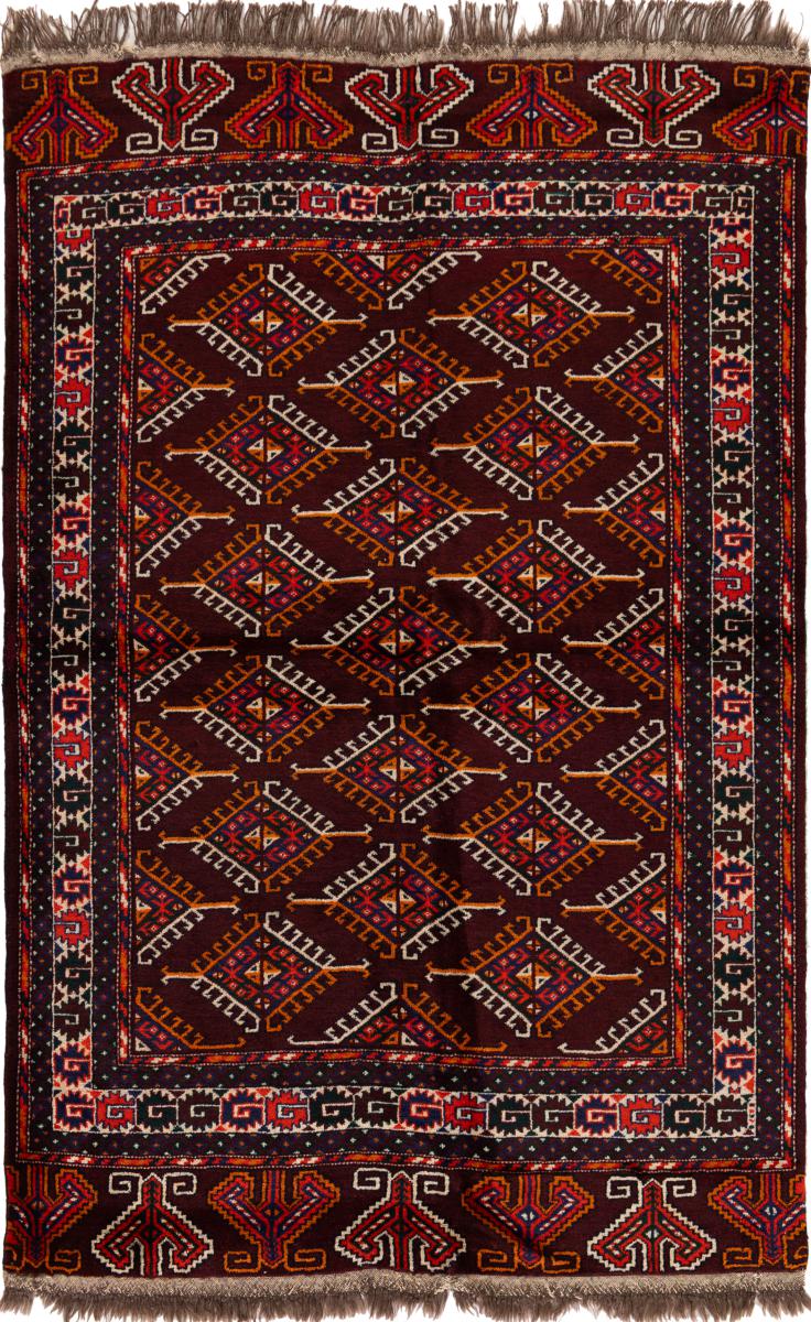 Russisch tapijt Kazak 187x127 187x127, Perzisch tapijt Handgeknoopte
