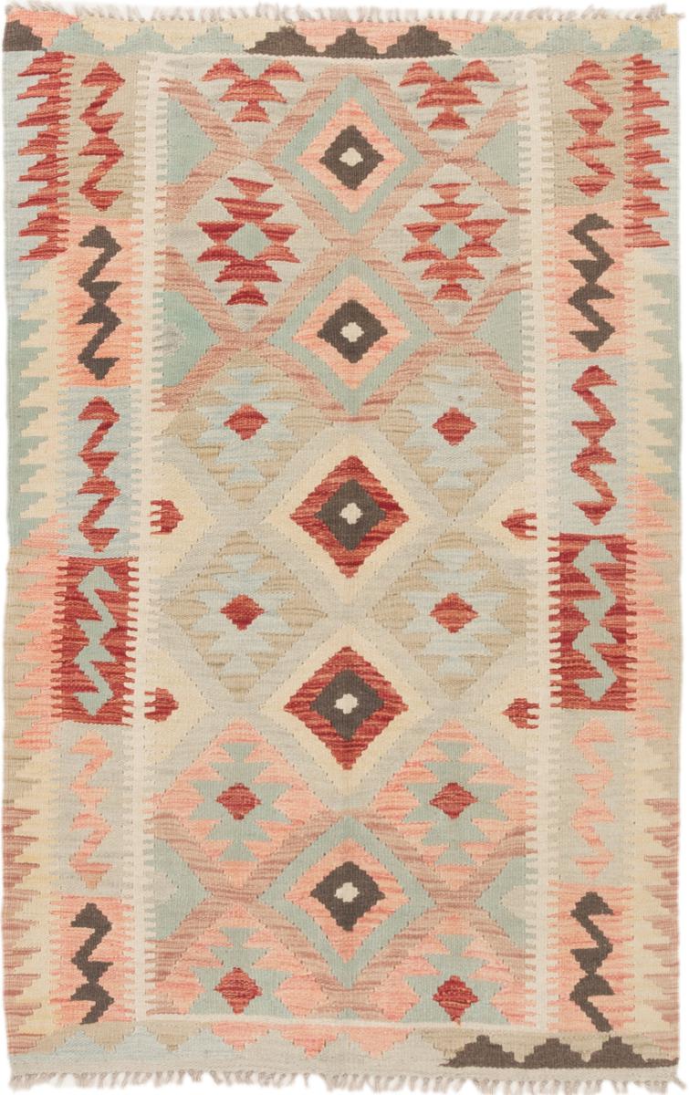 Tapete afegão Kilim Afegão 150x93 150x93, Tapete persa Tecido à mão