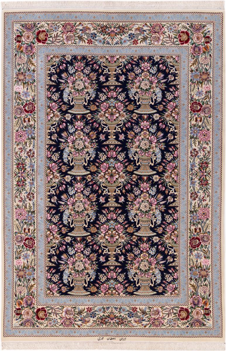 Alfombra persa Isfahán de Sedankette 223x150 223x150, Alfombra persa Anudado a mano