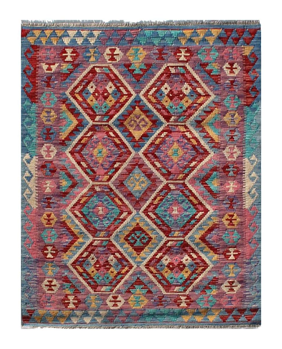 Covor afgan Chilim Afghan Kaudani 172x133 172x133, Covor persan Lucrate de mână