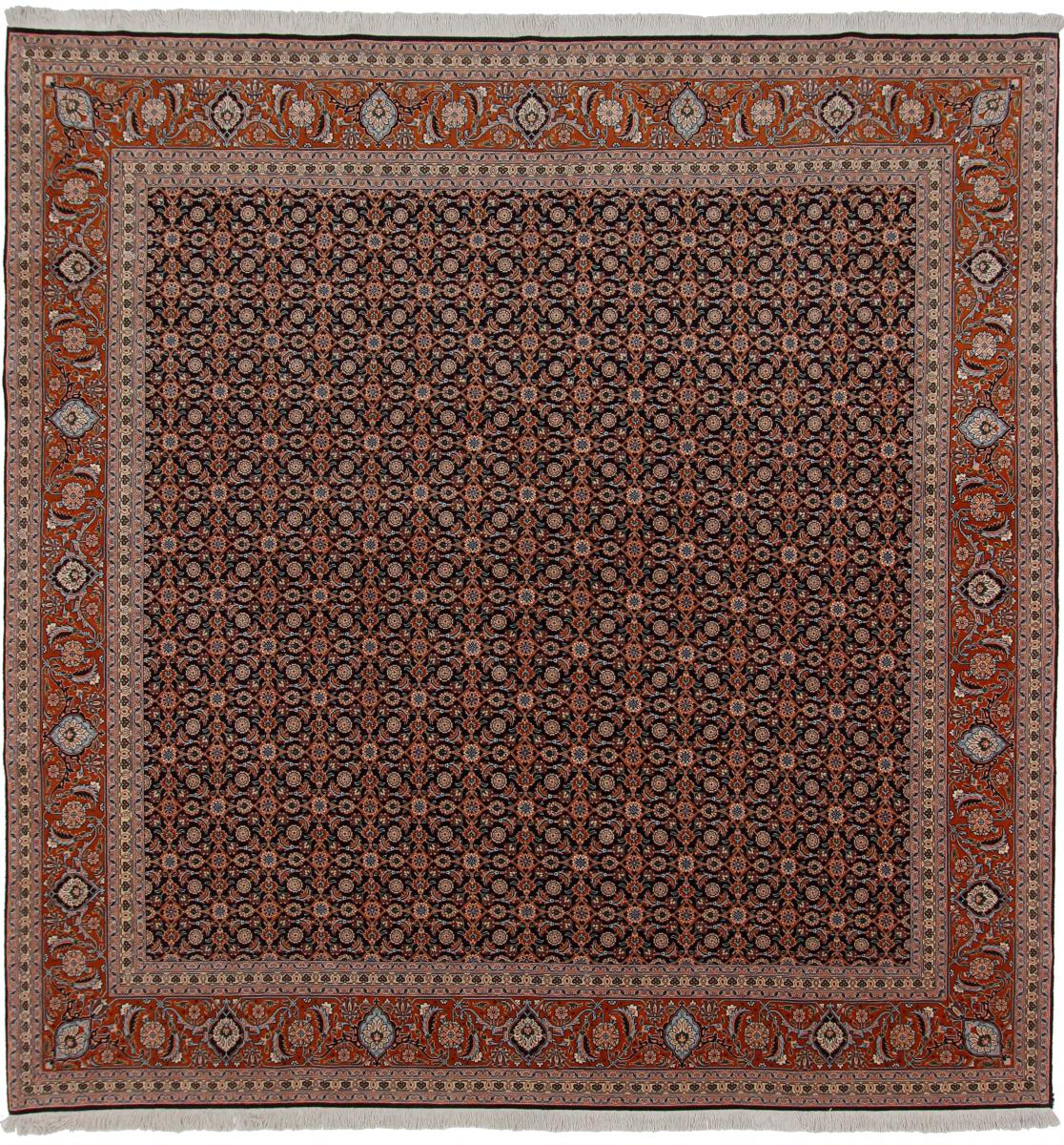 Tapete persa Tabriz 50Raj 255x251 255x251, Tapete persa Atado à mão