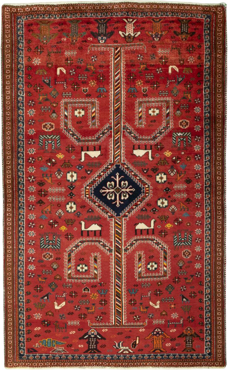 Persian Rug Shiraz 204x128 204x128, Persian Rug Knotted by hand