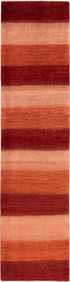 Tapete persa Persa Gabbeh Loribaft Atash 386x93 386x93, Tapete persa Atado à mão