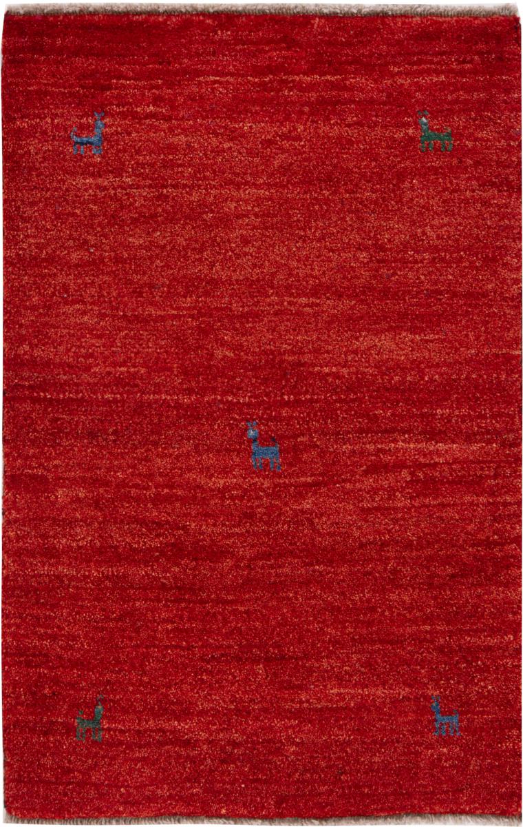 Persian Rug Persian Gabbeh Nomad 86x55 86x55, Persian Rug Knotted by hand