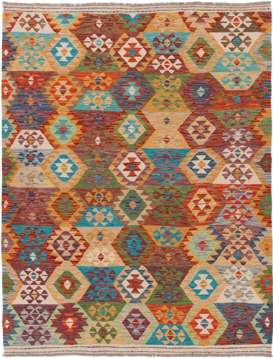 Afgán szőnyeg Kilim Afgán 193x153 193x153, Perzsa szőnyeg szőttesek