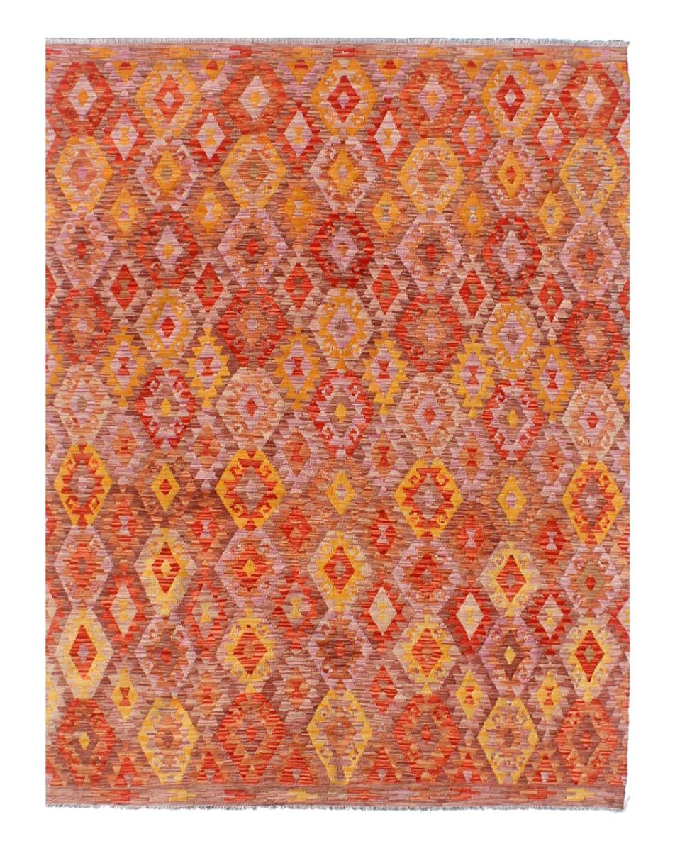 Afghan rug Kilim Afghan 9'7"x6'8" 9'7"x6'8", Persian Rug Woven by hand