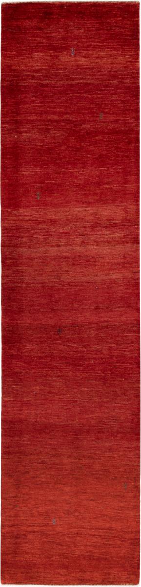 Alfombra persa Persia Gabbeh Loribaft Atash 401x97 401x97, Alfombra persa Anudado a mano