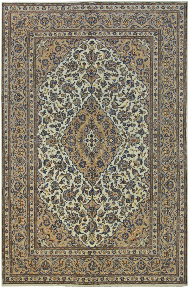 Persisk tæppe Mashhad 291x192 291x192, Persisk tæppe Knyttet i hånden