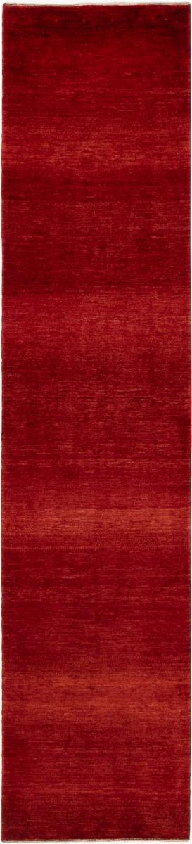 Persisk tæppe Persisk Gabbeh Loribaft Atash 371x82 371x82, Persisk tæppe Knyttet i hånden