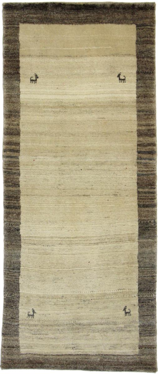 Tapis persan Persan Gabbeh 201x85 201x85, Tapis persan Noué à la main