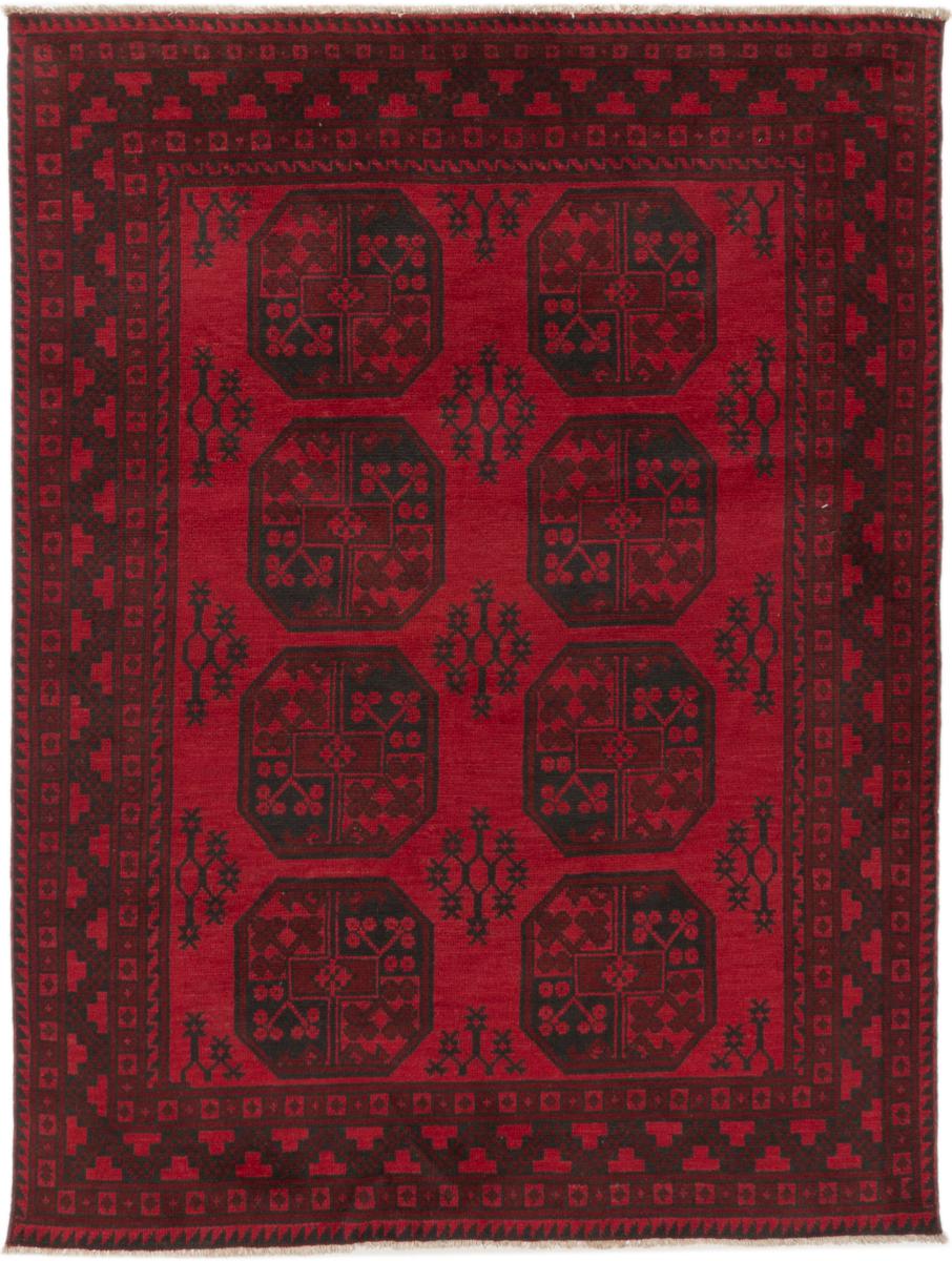 Tapete afegão Afegão Akhche 198x146 198x146, Tapete persa Atado à mão