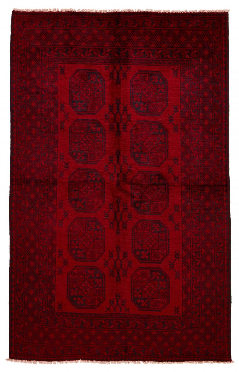 Tapete afegão Afegão Akhche 247x157 247x157, Tapete persa Atado à mão