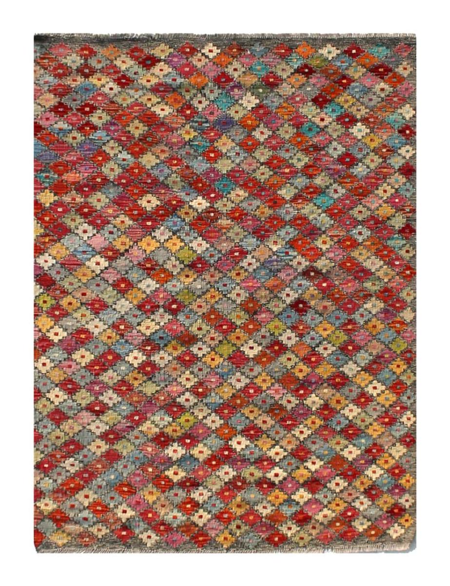 Covor afgan Chilim Afghan Kaudani 182x129 182x129, Covor persan Lucrate de mână