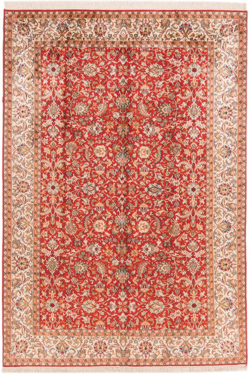 Indo rug Kashmir Silk 243x169 243x169, Persian Rug Knotted by hand