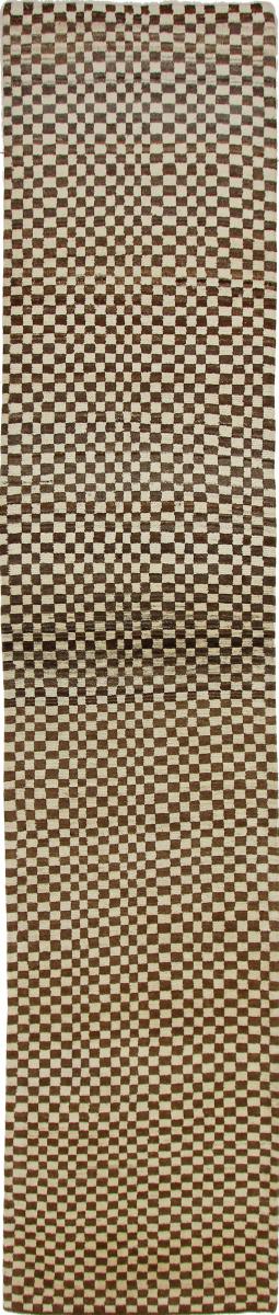 Persian Rug Persian Gabbeh Loribaft Design 433x86 433x86, Persian Rug Knotted by hand