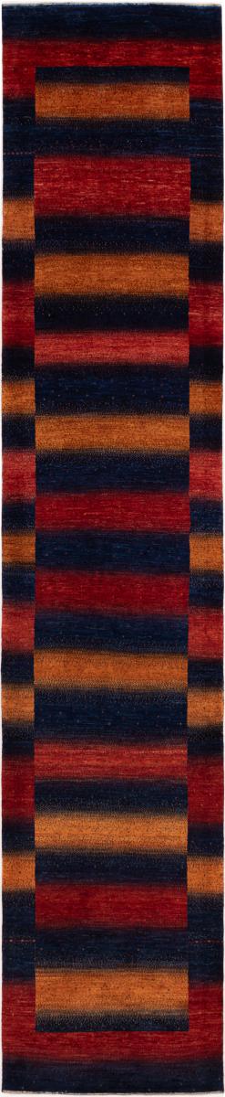 Tappeto persiano Persia Gabbeh Loribaft Atash 444x86 444x86, Tappeto persiano Annodato a mano