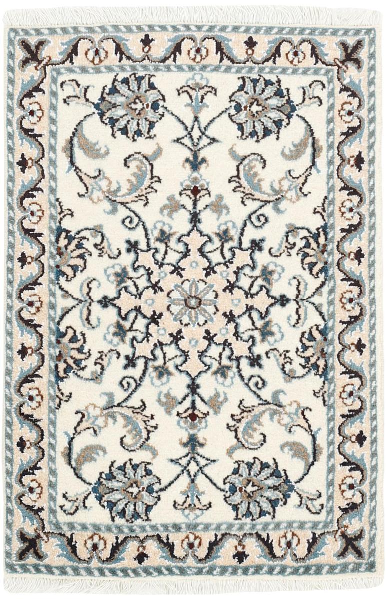 Persian Rug Nain 2'9"x1'11" 2'9"x1'11", Persian Rug Knotted by hand
