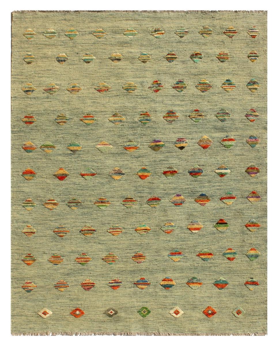 Alfombra afgana Kilim Afghan Nimbaft Edition 204x153 204x153, Alfombra persa Tejido a mano