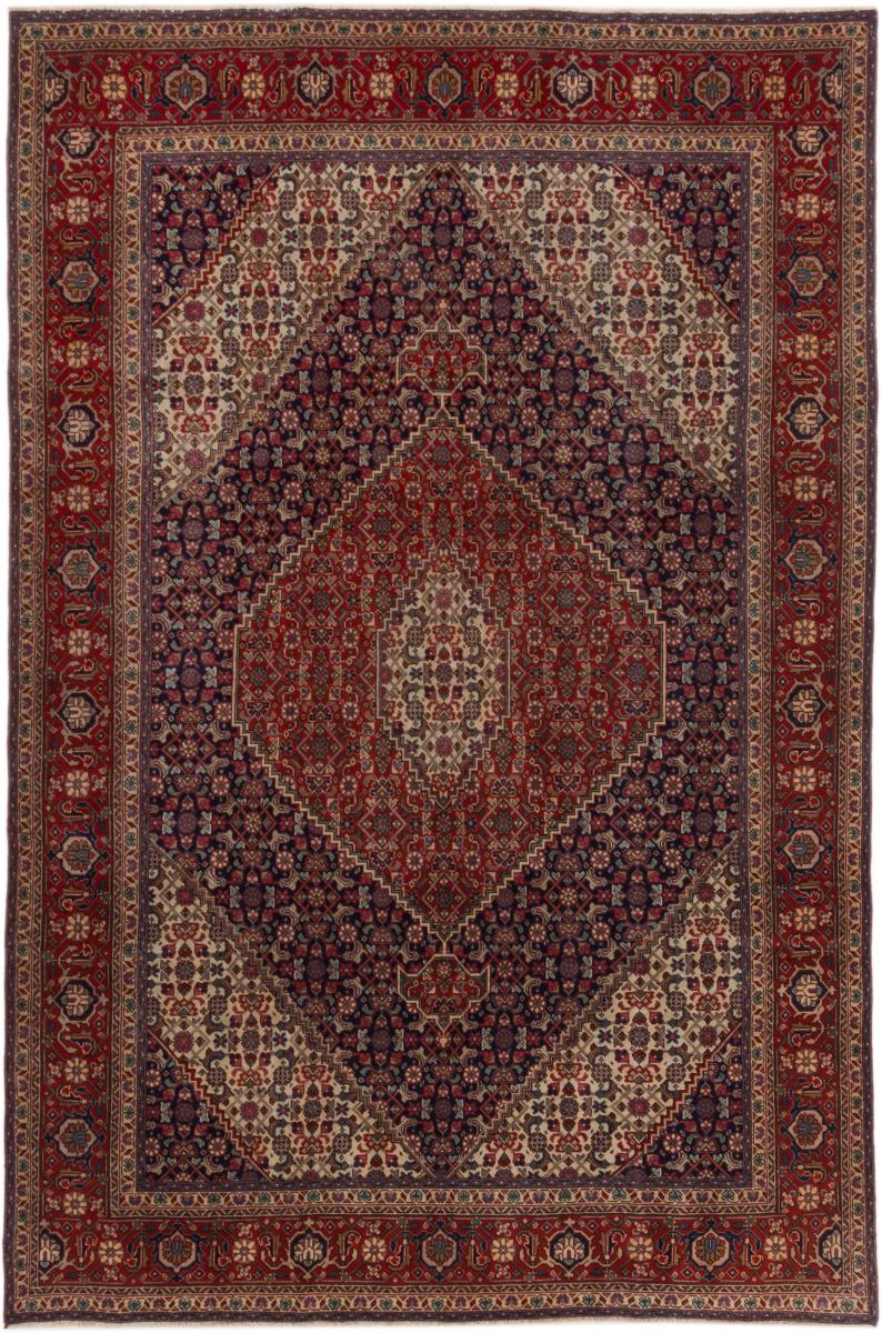 Tapete persa Tabriz Patina 10'0"x6'6" 10'0"x6'6", Tapete persa Atado à mão