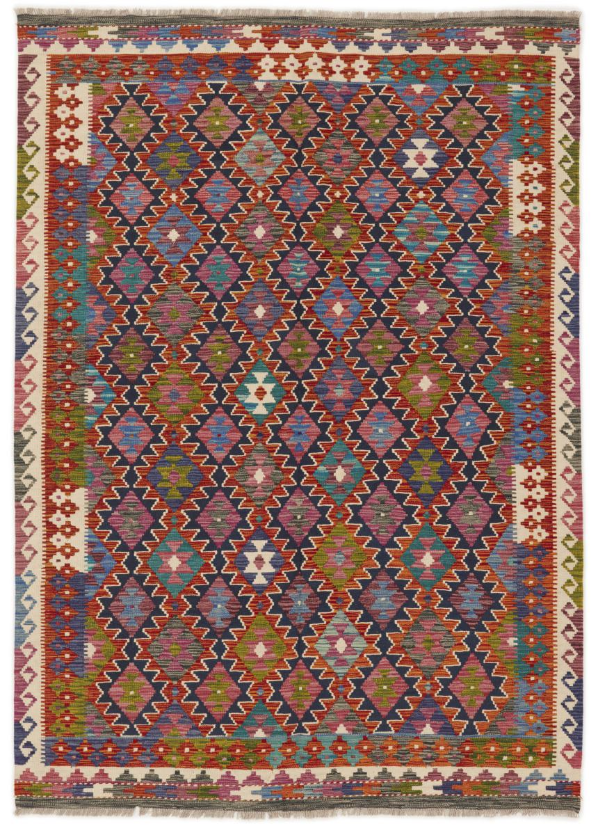 Afghan rug Kilim Afghan 245x178 245x178, Persian Rug Woven by hand