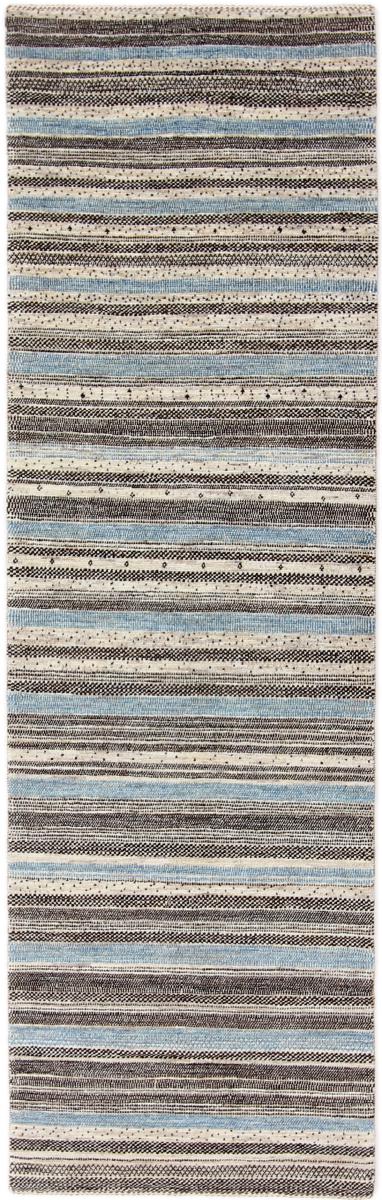 Persian Rug Persian Gabbeh Loribaft Nowbaft 254x79 254x79, Persian Rug Knotted by hand