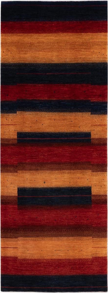 Persisk tæppe Persisk Gabbeh Loribaft Atash 327x118 327x118, Persisk tæppe Knyttet i hånden