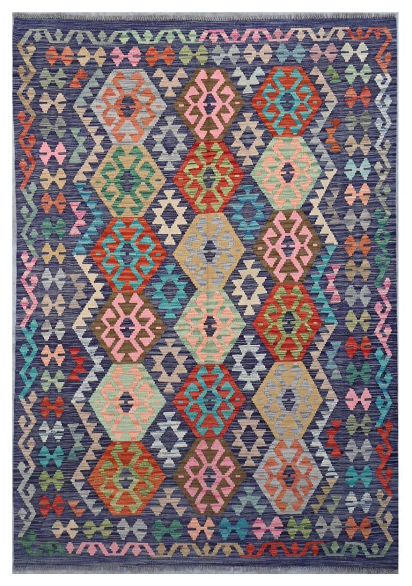 Tappeto Afgano Kilim Afghan 246x177 246x177, Tappeto persiano Tessuto a mano