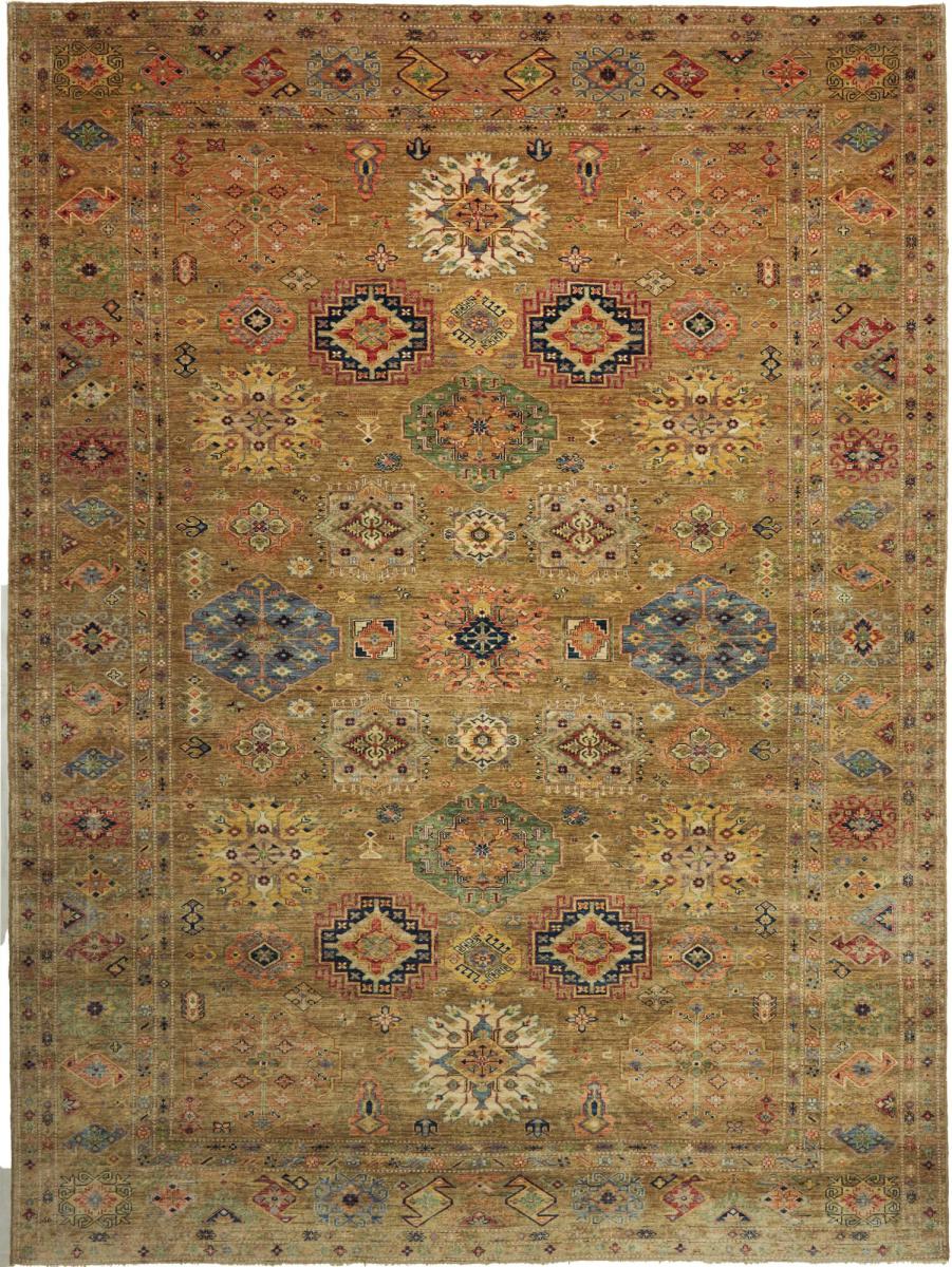 Pakistani rug Super Kazak 373x278 373x278, Persian Rug Knotted by hand