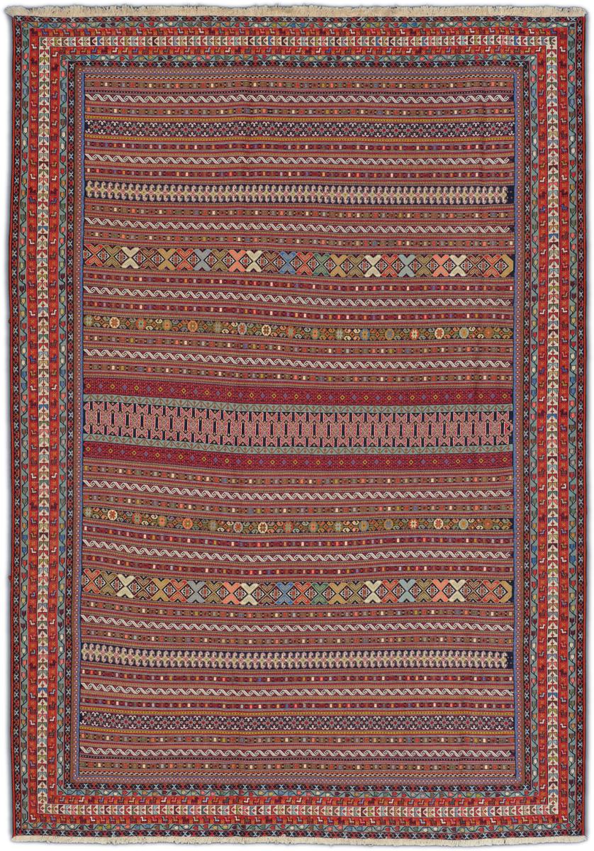 Tapis persan Kelim Sirjan                284x196 284x196, Tapis persan Noué à la main