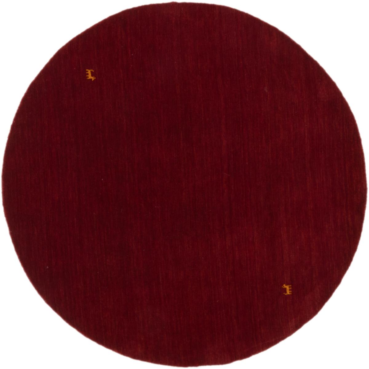 Indo rug Loom Gabbeh Red 201x201 201x201, Persian Rug Loom knotted