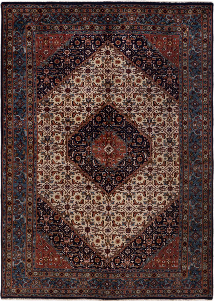 Indian Rug Indo Sarouk 7'10"x5'7" 7'10"x5'7", Persian rug Hand-knotted