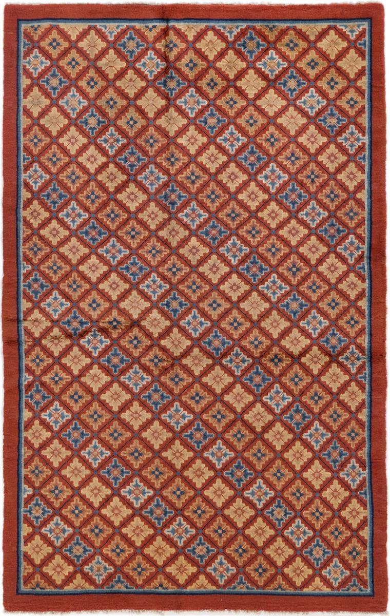 Kinesisk tæppe Kina Ninxia Gamle 208x132 208x132, Persisk tæppe Knyttet i hånden