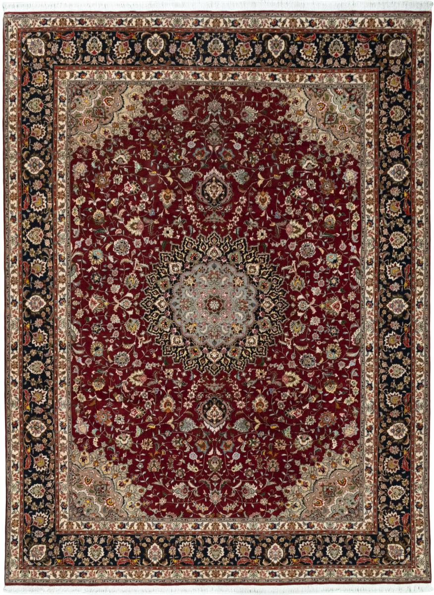 Alfombra persa Tabriz 50Raj 342x256 342x256, Alfombra persa Anudado a mano