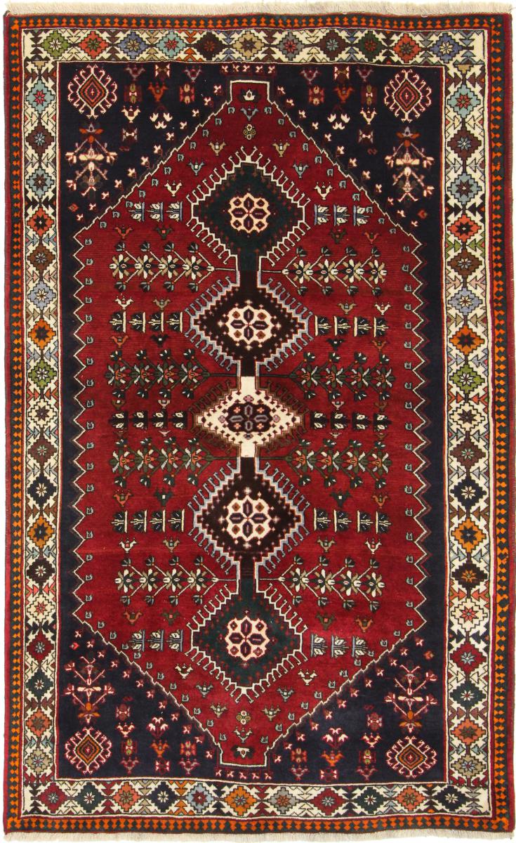 Persisk tæppe Ghashghai 239x151 239x151, Persisk tæppe Knyttet i hånden