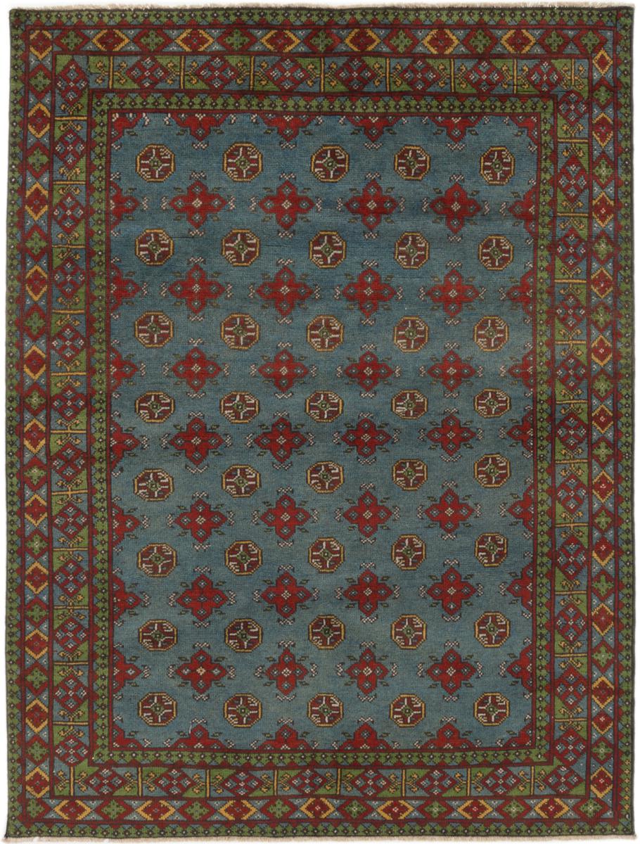 Tapete afegão Afegão Akhche 198x150 198x150, Tapete persa Atado à mão
