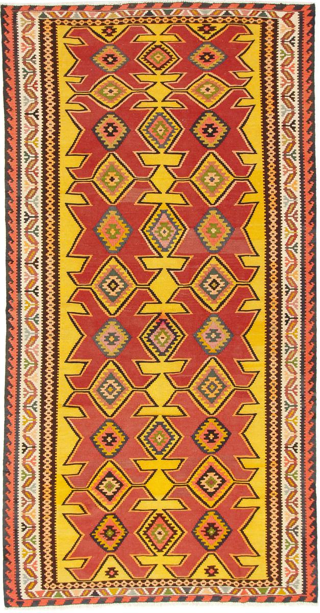 Tapete persa Kilim Fars Azerbaijan Antigo 322x163 322x163, Tapete persa Tecido à mão