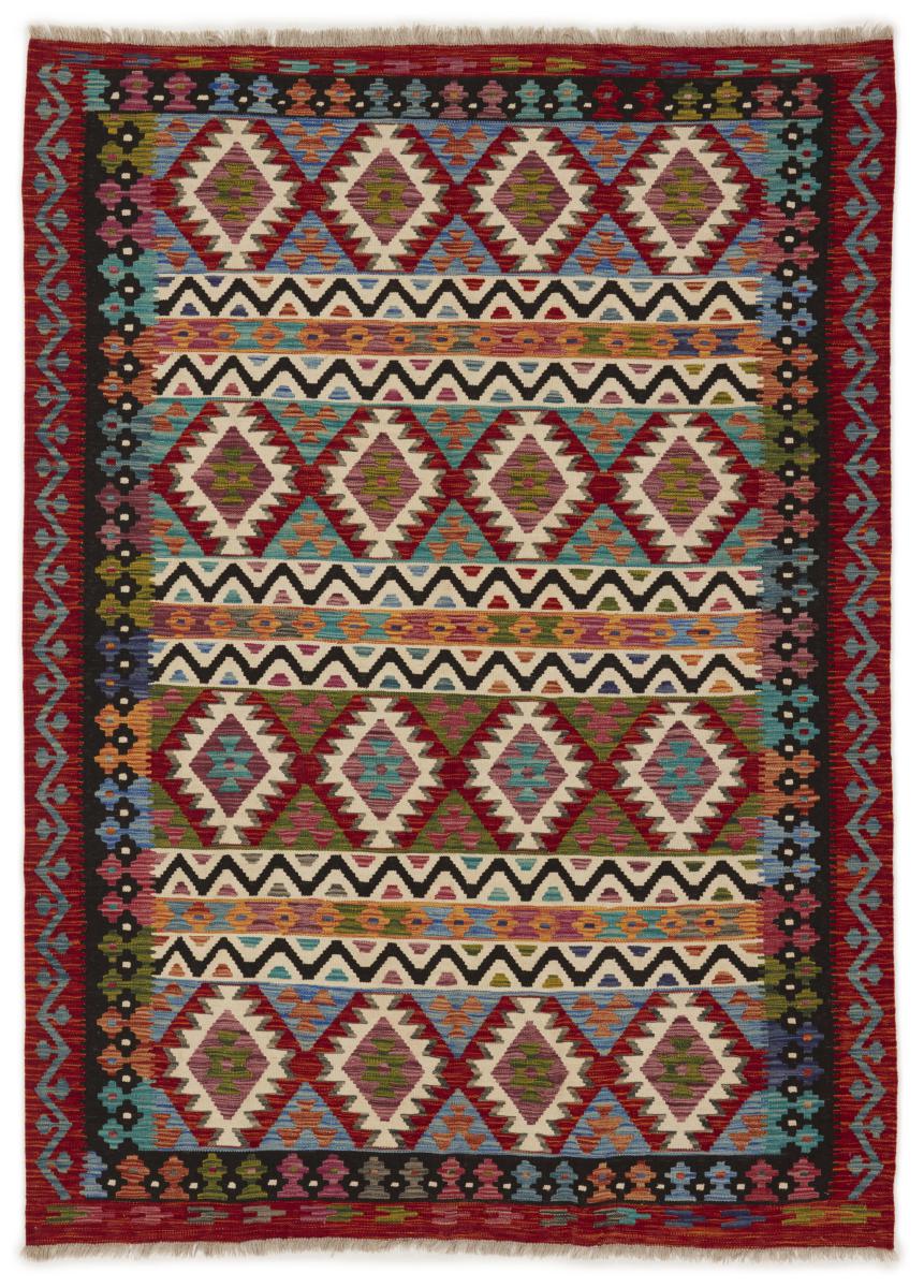Afghan rug Kilim Afghan 251x181 251x181, Persian Rug Woven by hand