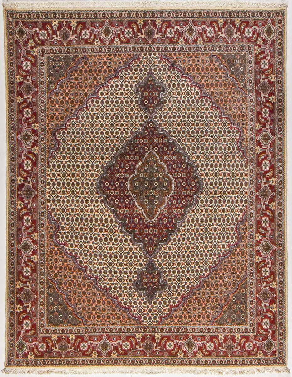 Tapete persa Tabriz 40Raj 199x155 199x155, Tapete persa Atado à mão