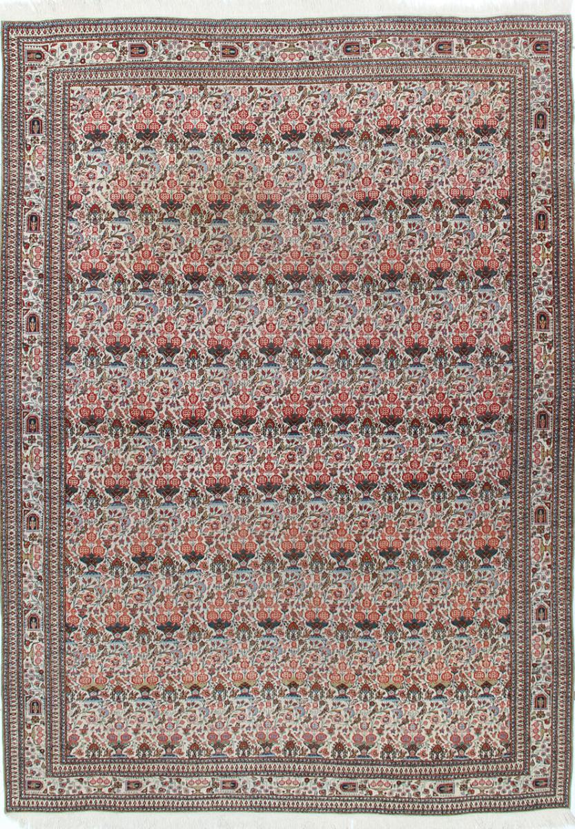 Persian Rug Kerman Antique 10'1"x7'3" 10'1"x7'3", Persian Rug Knotted by hand