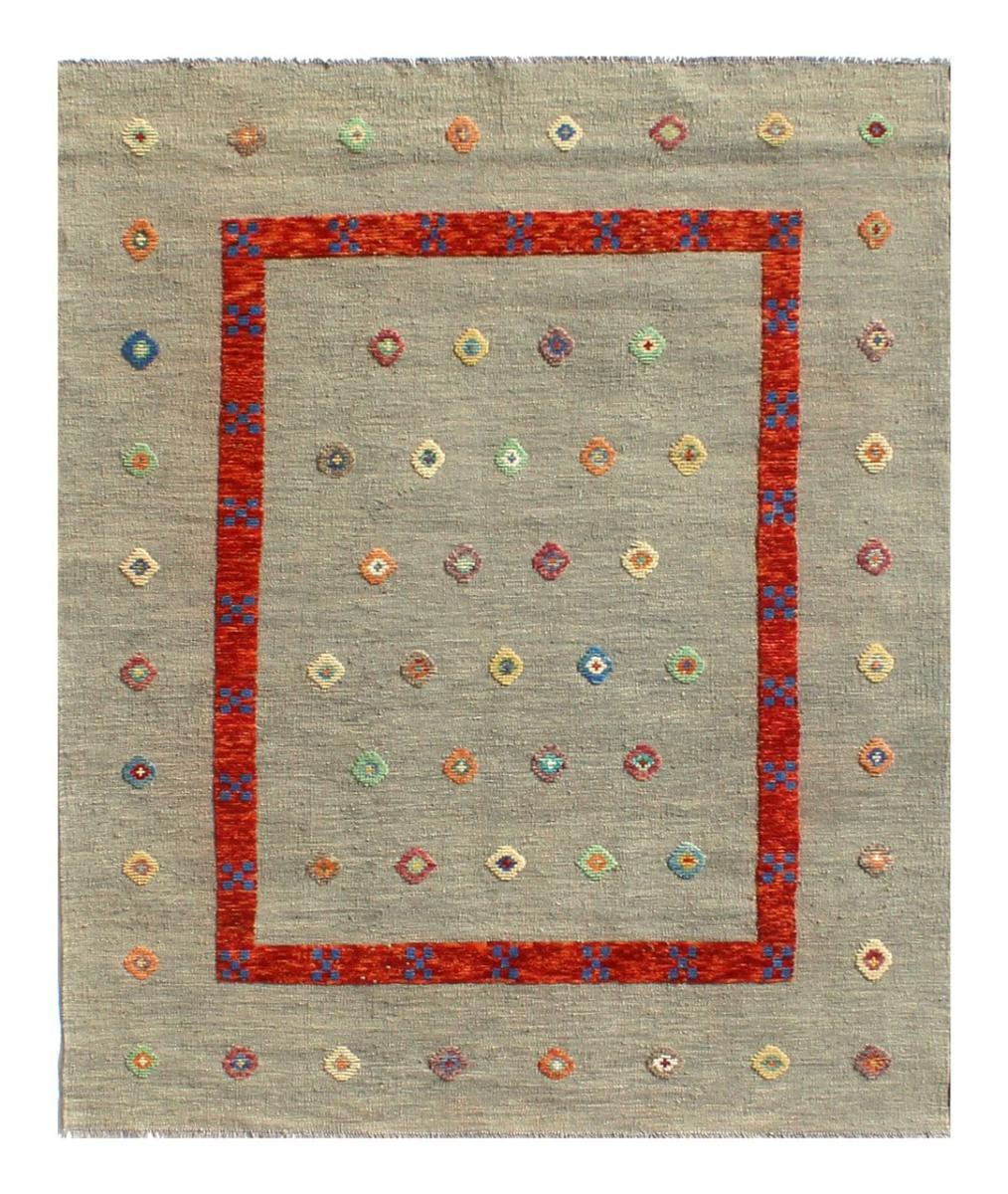 Alfombra afgana Kilim Afghan Nimbaft Edition 198x157 198x157, Alfombra persa Tejido a mano