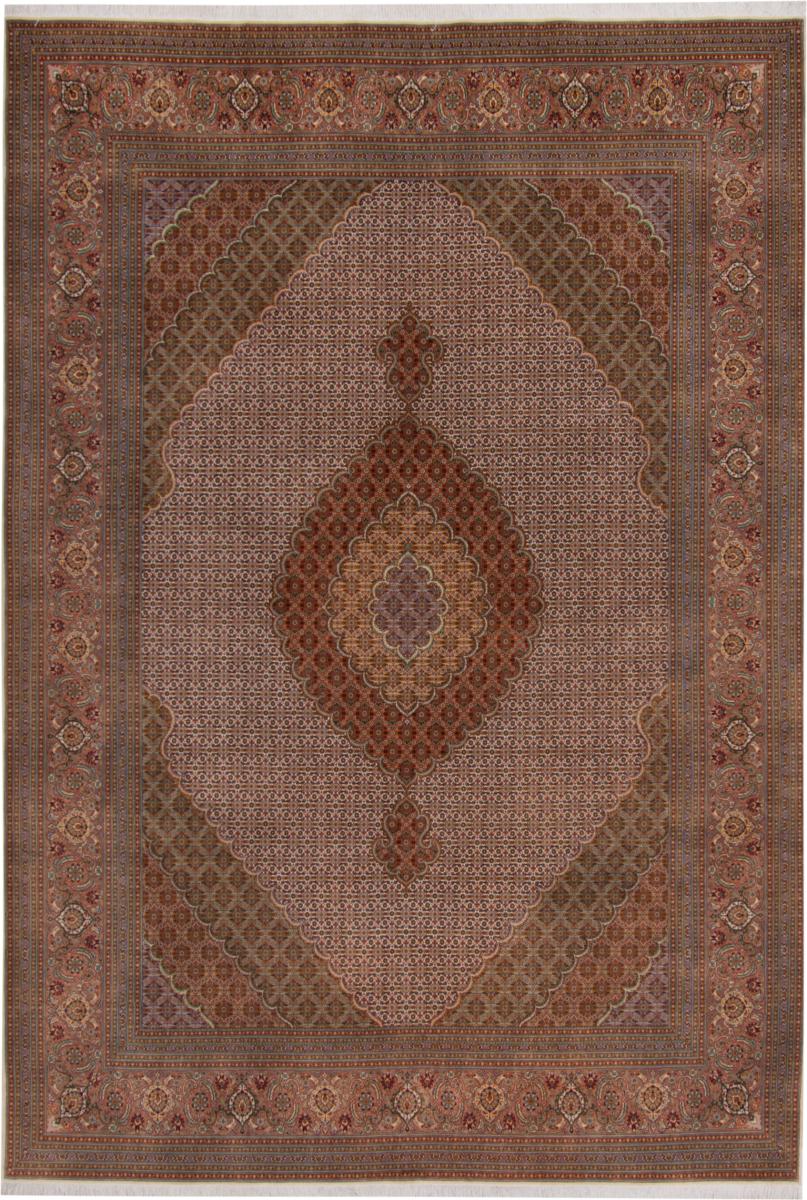 Tapis persan Tabriz 50Raj 343x250 343x250, Tapis persan Noué à la main