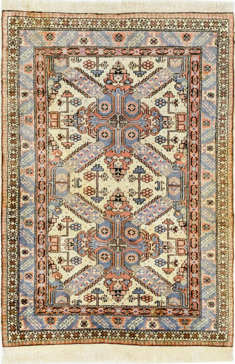 Alfombra persa Turkei Kaiseri de Seda 122x86 122x86, Alfombra persa Anudado a mano