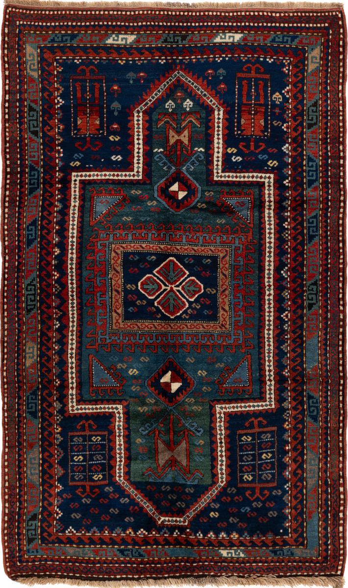 Russisch tapijt Kazak 217x132 217x132, Perzisch tapijt Handgeknoopte