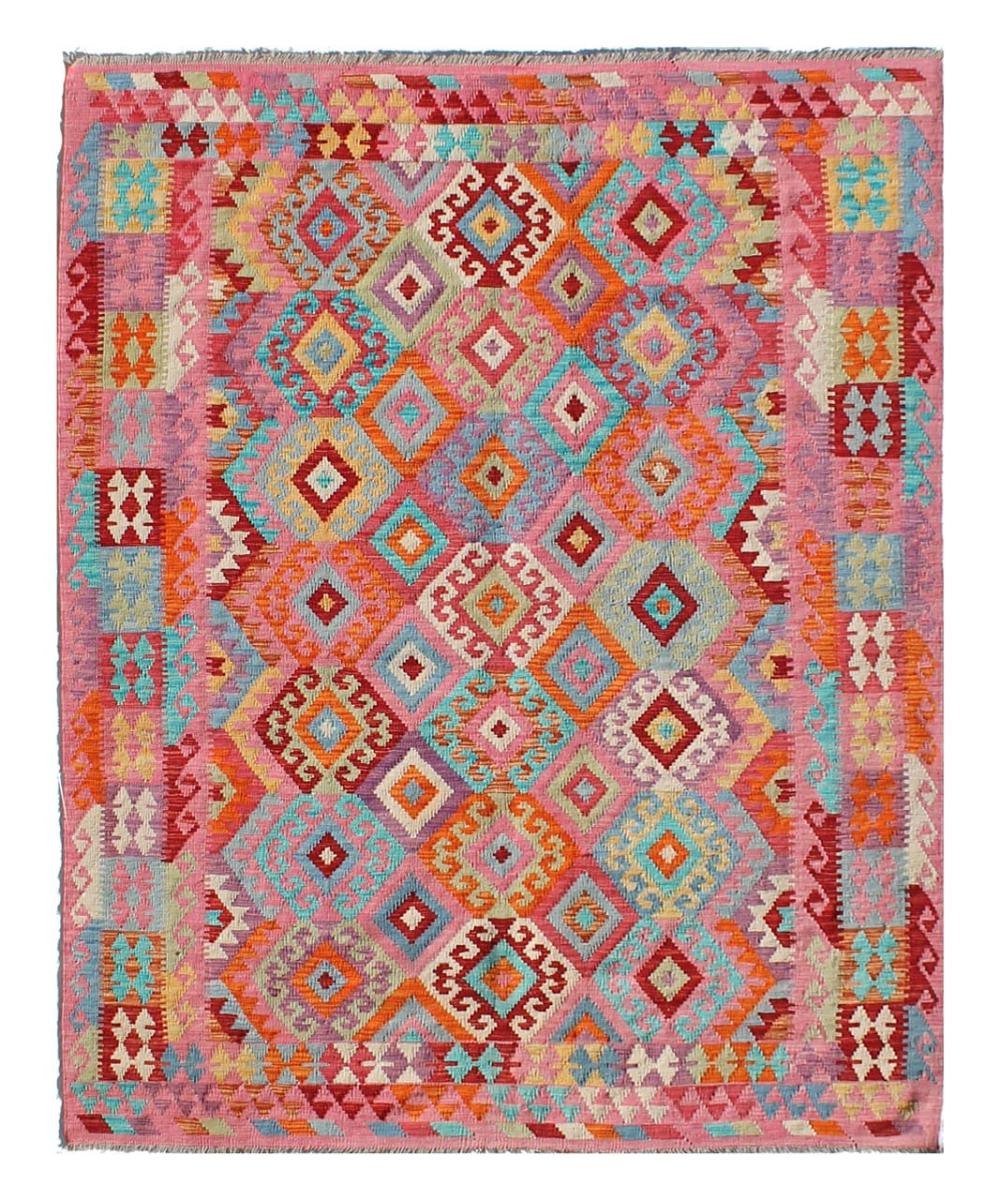 Afghan rug Kilim Afghan Kaudani 285x200 285x200, Persian Rug Woven by hand