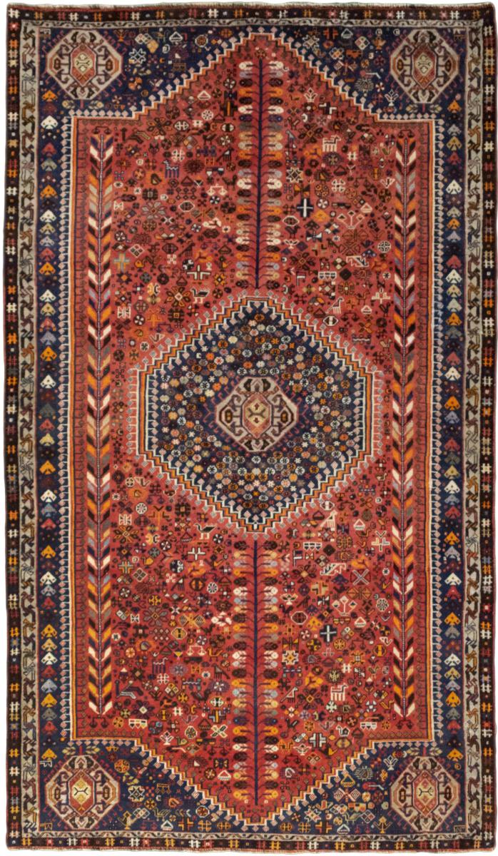 Tapis persan Shiraz 277x160 277x160, Tapis persan Noué à la main