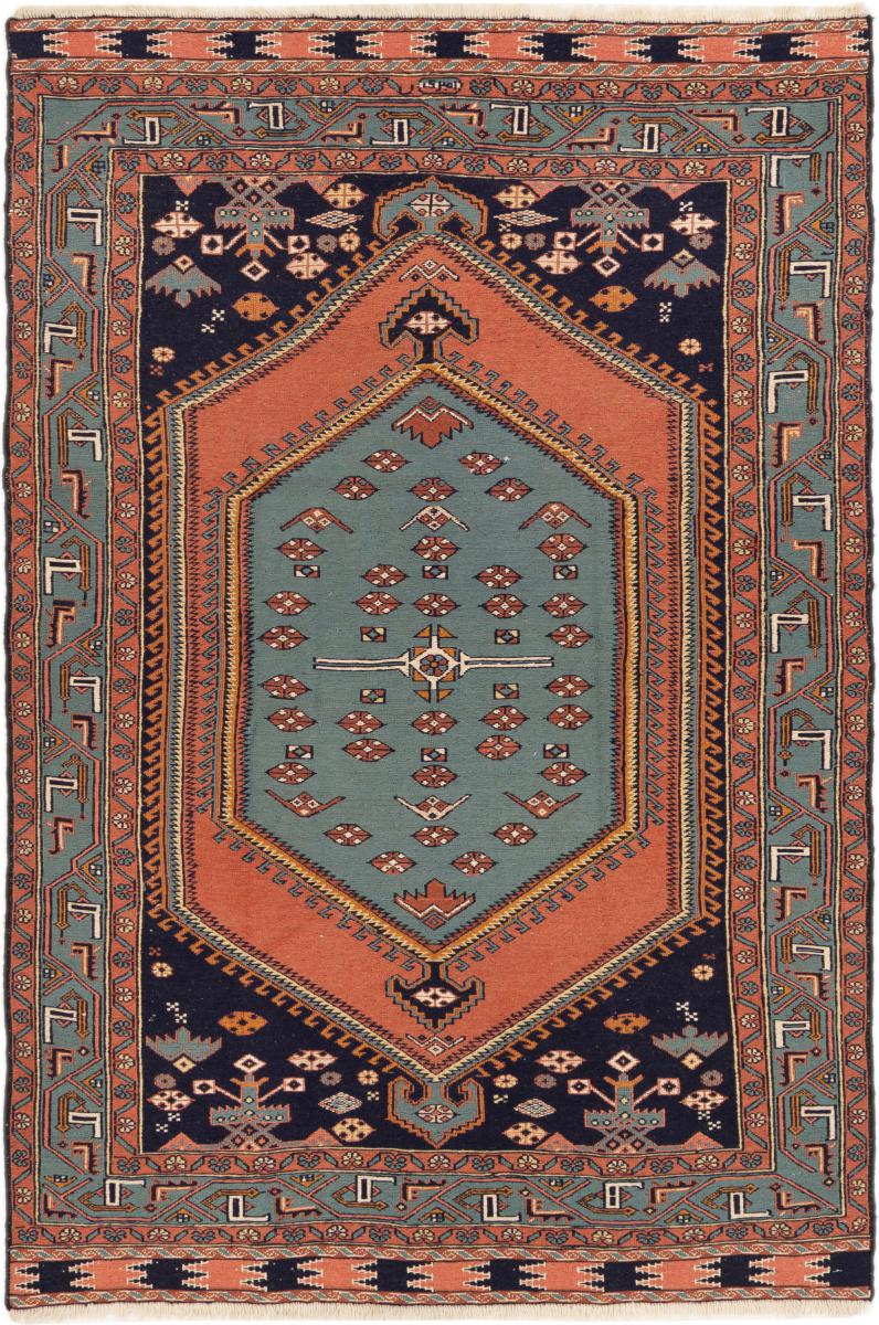Persian Rug Kilim Fars Soumak 167x110 167x110, Persian Rug Knotted by hand
