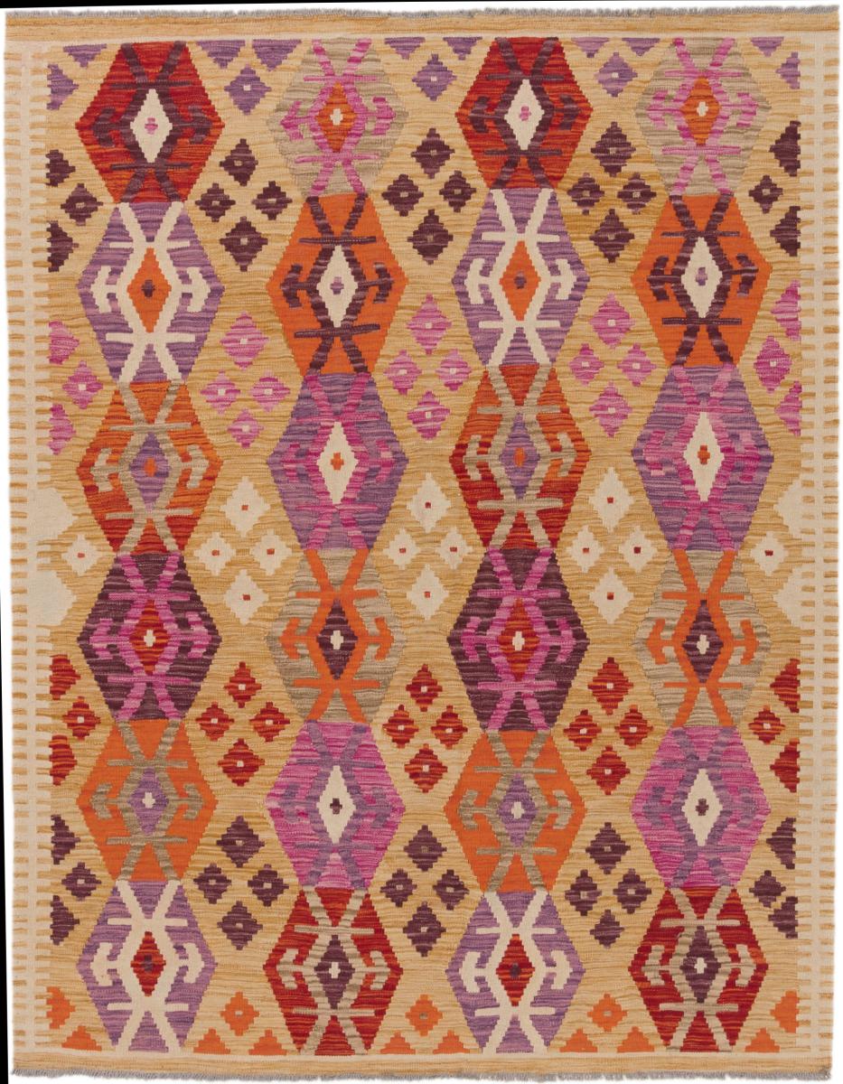 Tapete afegão Kilim Afegão 198x156 198x156, Tapete persa Tecido à mão