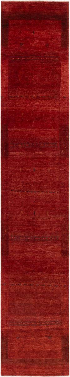 Alfombra persa Persia Gabbeh Loribaft Essence 454x82 454x82, Alfombra persa Anudado a mano